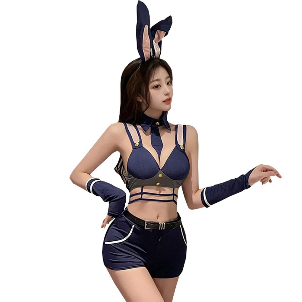 7401 Sexy Bunny Roleplay Lingerie Rabbit Lingerie Set for Costume Cosplay